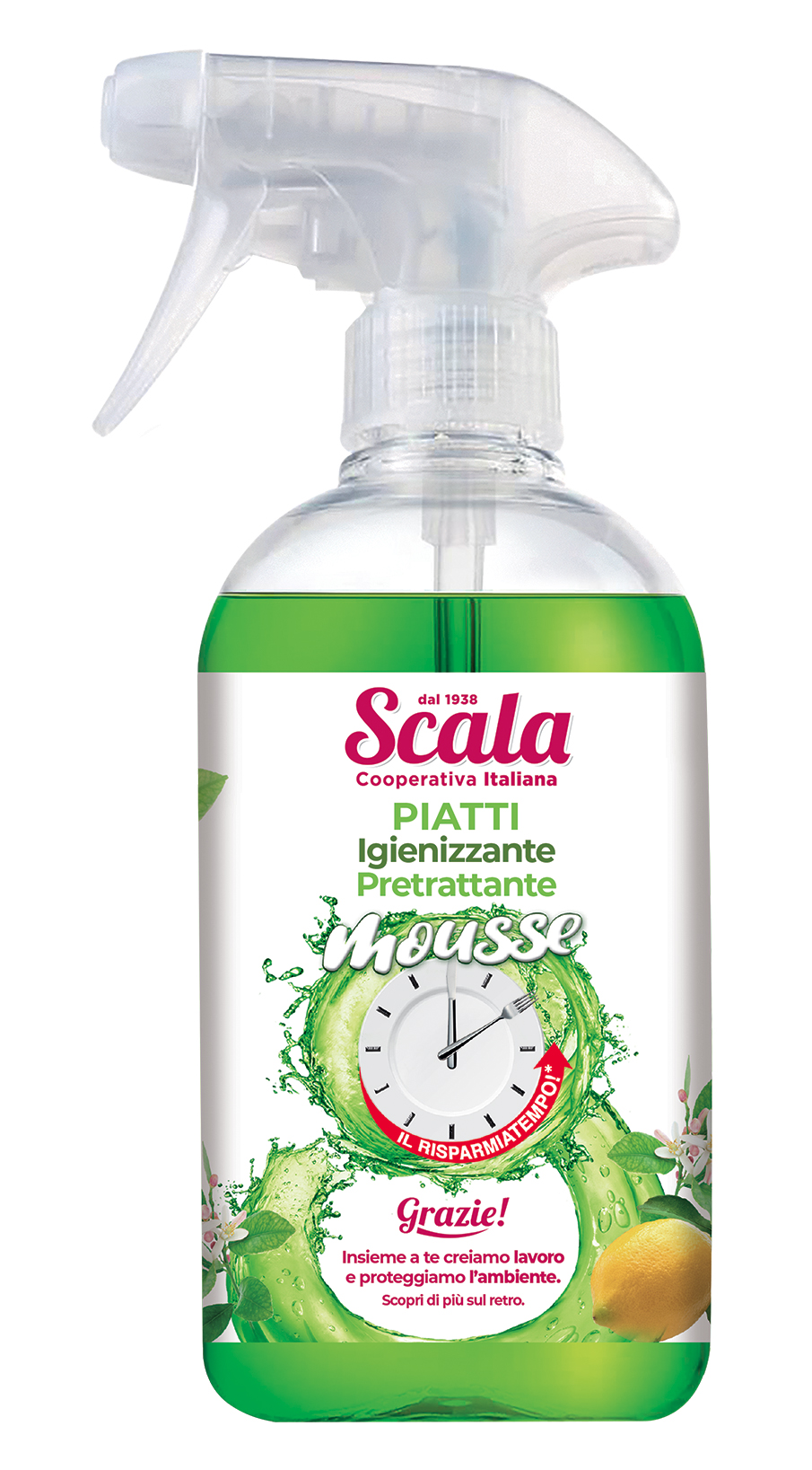 Scala penový saponát 500ml - Limone